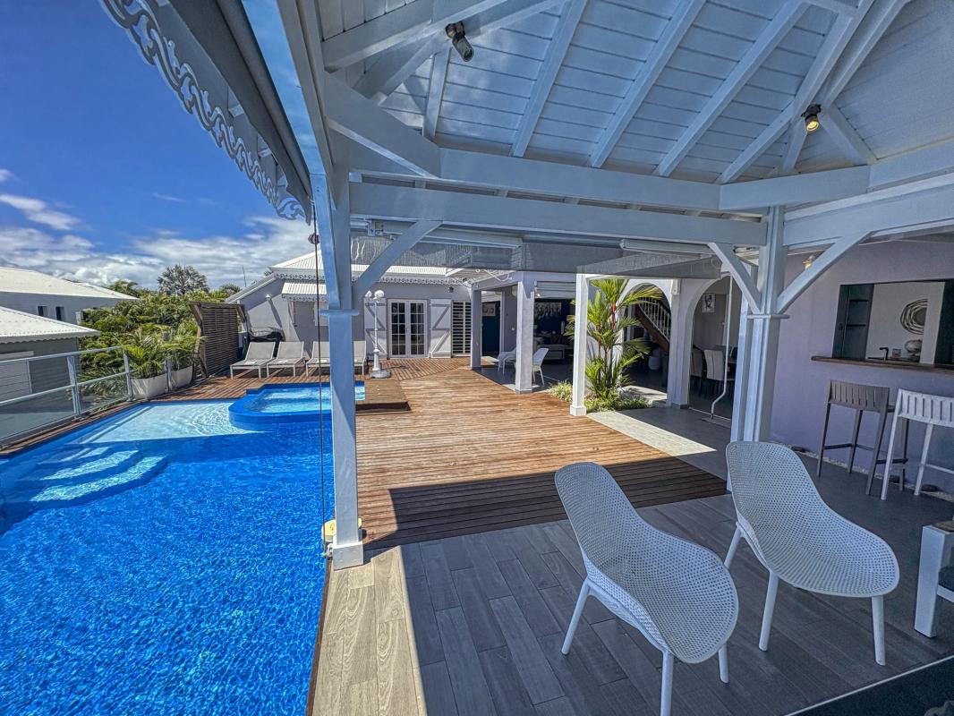 41.Location villa piscine Sainte Anne Guadeloupe_Vue mer